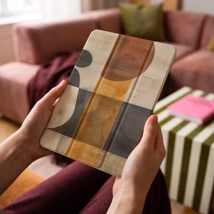 iPad-Hülle - Abstrakt - Kunst - Formen - Modern — 4