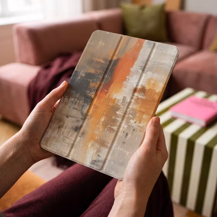 iPad-Hülle - Farbe - Muster - Modern - Kunst — 4