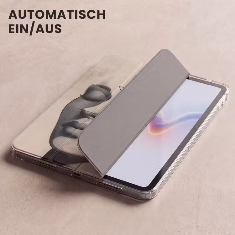 iPad-Hülle - Gesicht - Kreise - Kunst - Modern — 5