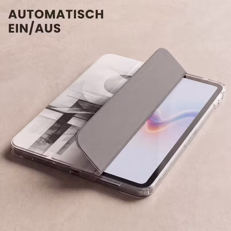 iPad-Hülle - Abstrakt - Kunst - Modern - Schwarz und weiß — 5