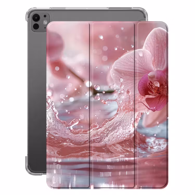 iPad-Hülle - Abstrakt - Modern - Wasser - Orchidee — 1