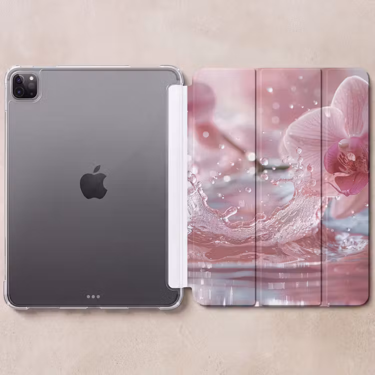 iPad-Hülle - Abstrakt - Modern - Wasser - Orchidee — 6