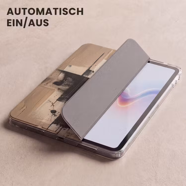 iPad-Hülle - Abstrakt - Schwarz - Gold - Modern — 5