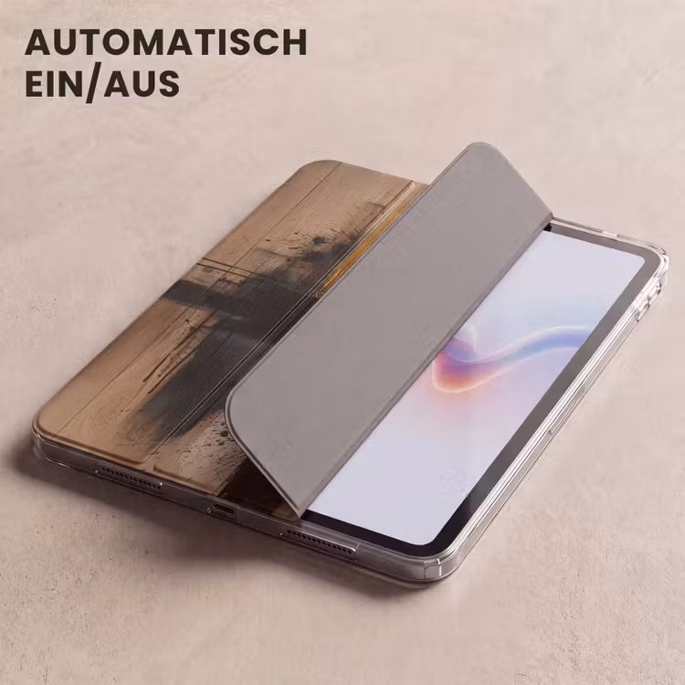 iPad-Hülle - Modern - Schwarz - Gold - Farbe — 5