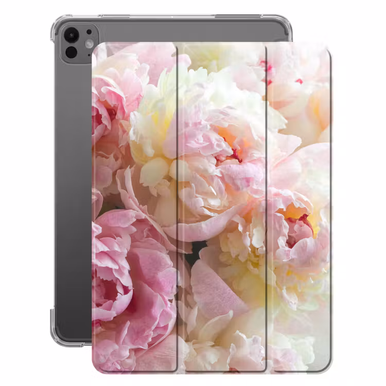 iPad-Hülle - Vintage - Blumen - Rosen - Natur — 1