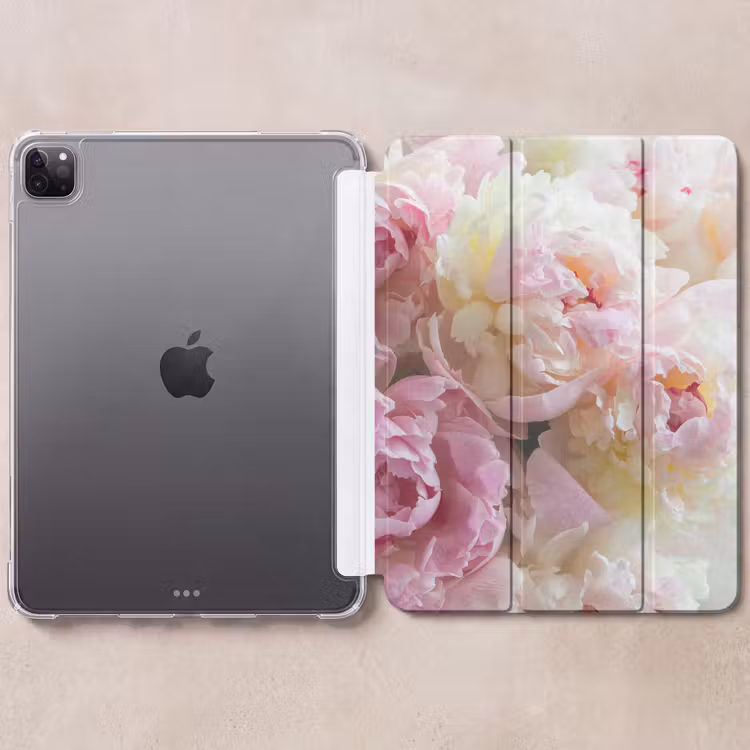 iPad-Hülle - Vintage - Blumen - Rosen - Natur — 6