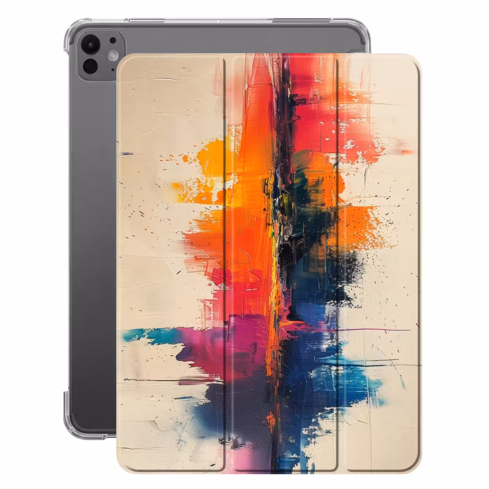 iPad-Hülle - Modern - Farbe - Kunst - Farbenfroh — 1