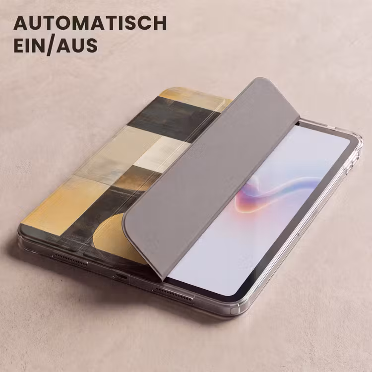 iPad-Hülle - Abstrakt - Gold - Bronze - Formen - Geometrisch — 5