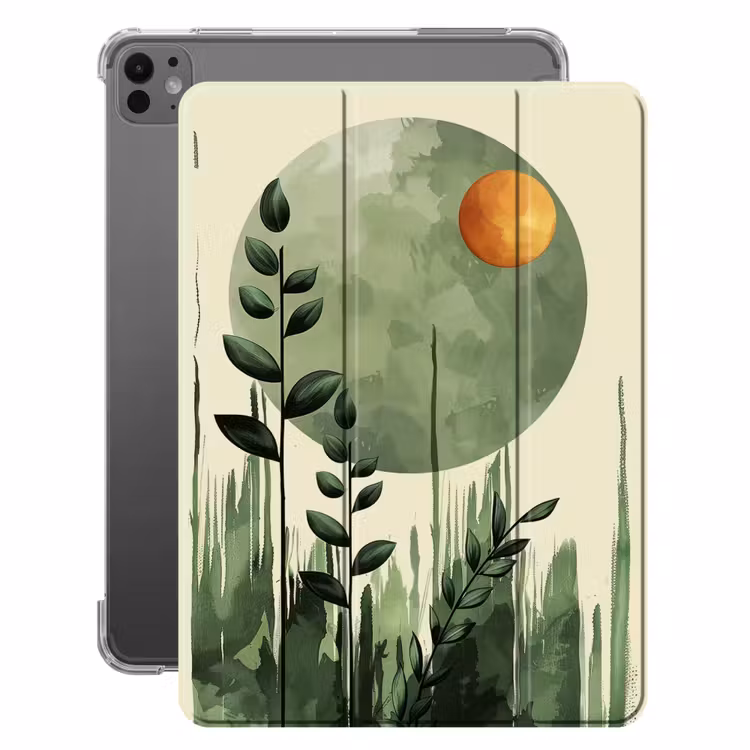 iPad-Hülle - Abstrakt - Natur - Kunst - Sonne - Modern — 1