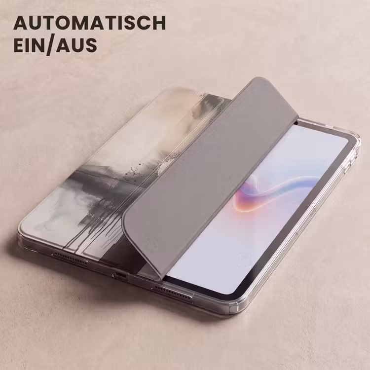 iPad-Hülle - Abstrakt - Schwarz und Weiß - Farbe - Modern — 5