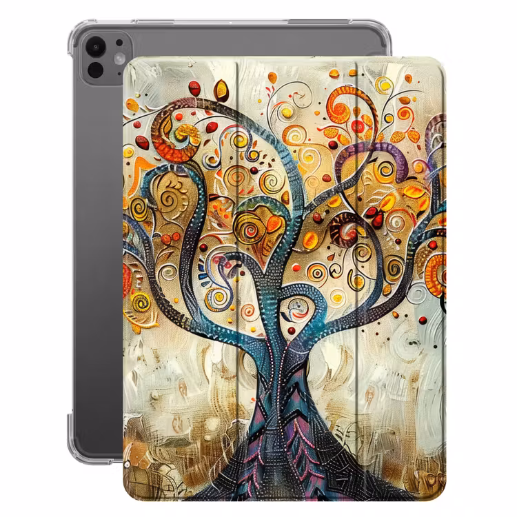 iPad-Hülle - Baum - Kunst - Modern - Natur — 1