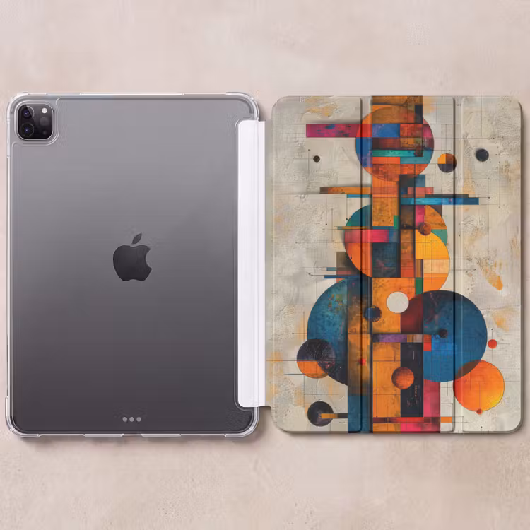 iPad-Hülle - Kunst - Bunt - Modern - Formen — 6