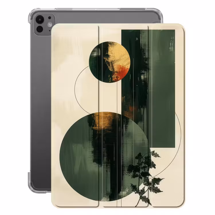 iPad-Hülle - Kunst - Kreise - Modern - Abstrakt — 1