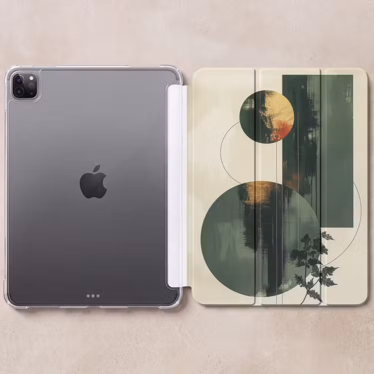 iPad-Hülle - Kunst - Kreise - Modern - Abstrakt — 6