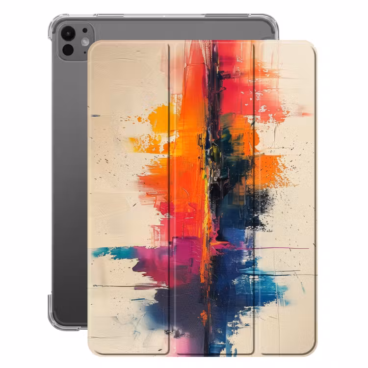 iPad-Hülle - Modern - Farbe - Kunst - Farbenfroh — 1