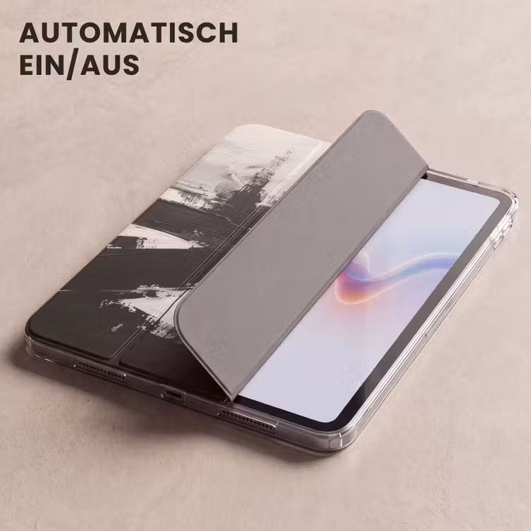 iPad-Hülle - Modern - Schwarz und weiß - Abstrakt - Kunst — 5