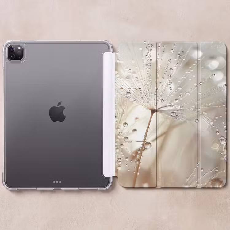 iPad-Hülle - Natur - Blumen - Tropfen - Regen — 6