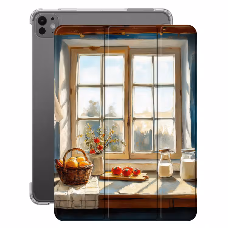 iPad-Hülle - Stillleben - Küche - Durchsichtig - Vintage — 1