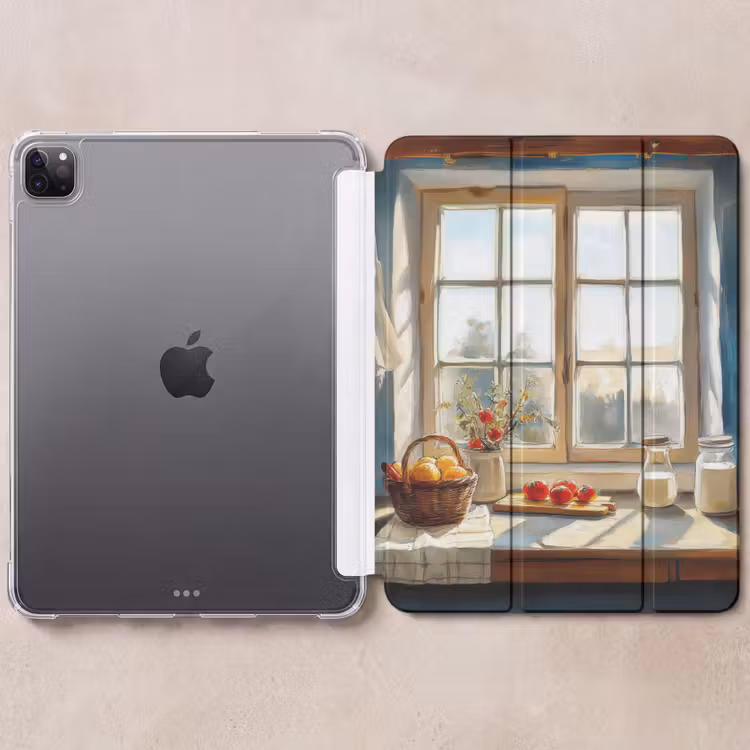 iPad-Hülle - Stillleben - Küche - Durchsichtig - Vintage — 6