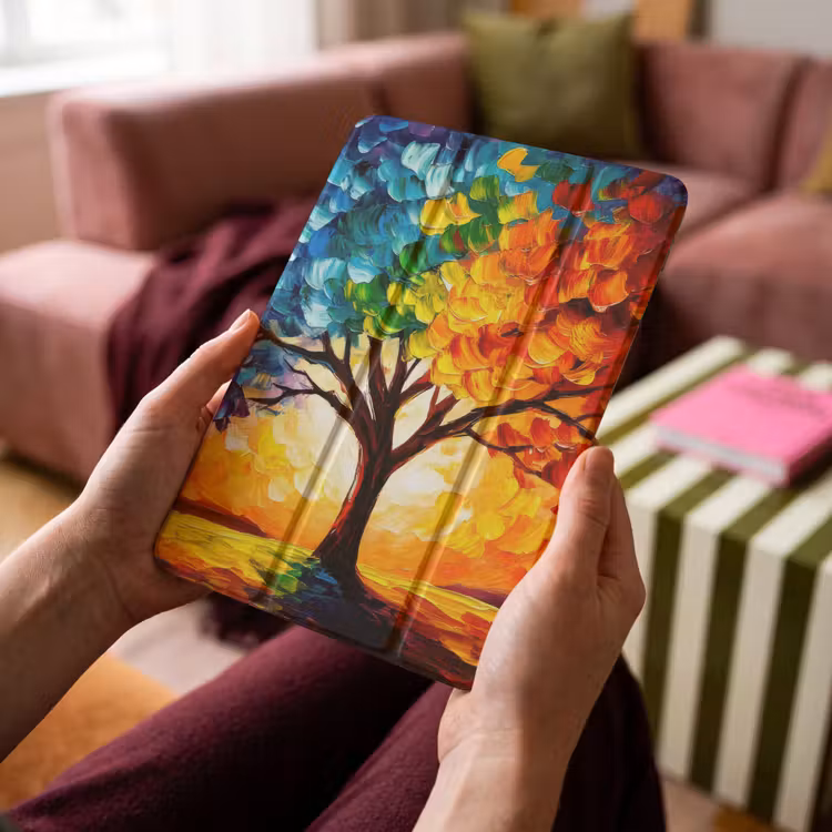 iPad-Hülle - Baum - Kunst - Natur - Sonnenuntergang — 4
