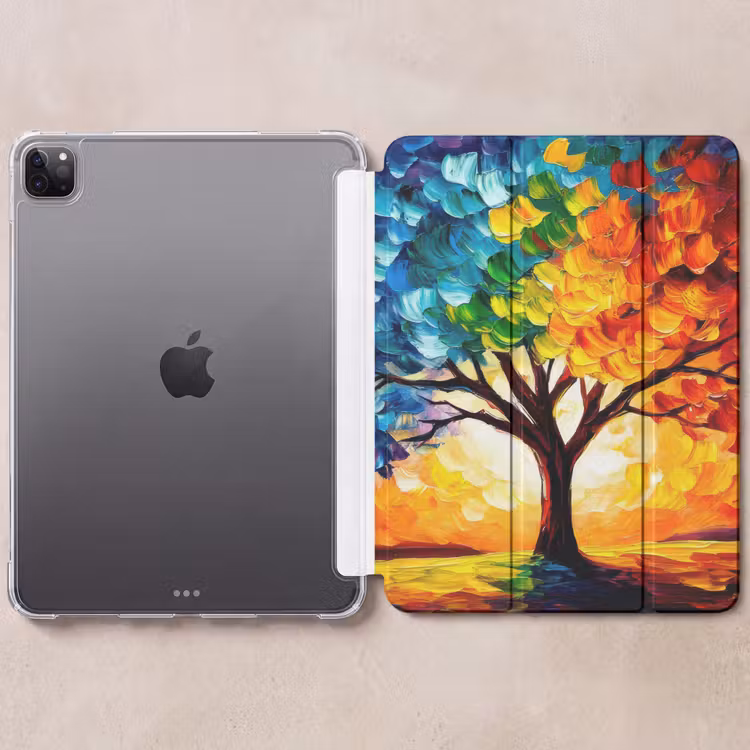 iPad-Hülle - Baum - Kunst - Natur - Sonnenuntergang — 6