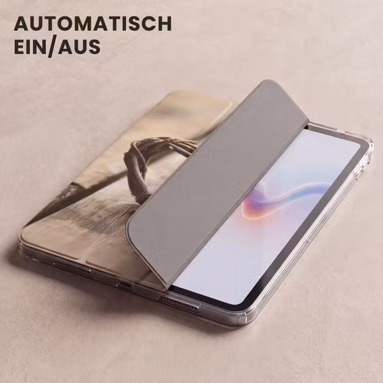 iPad-Hülle - Herz - Holz - Natur - Äste - Braun — 5