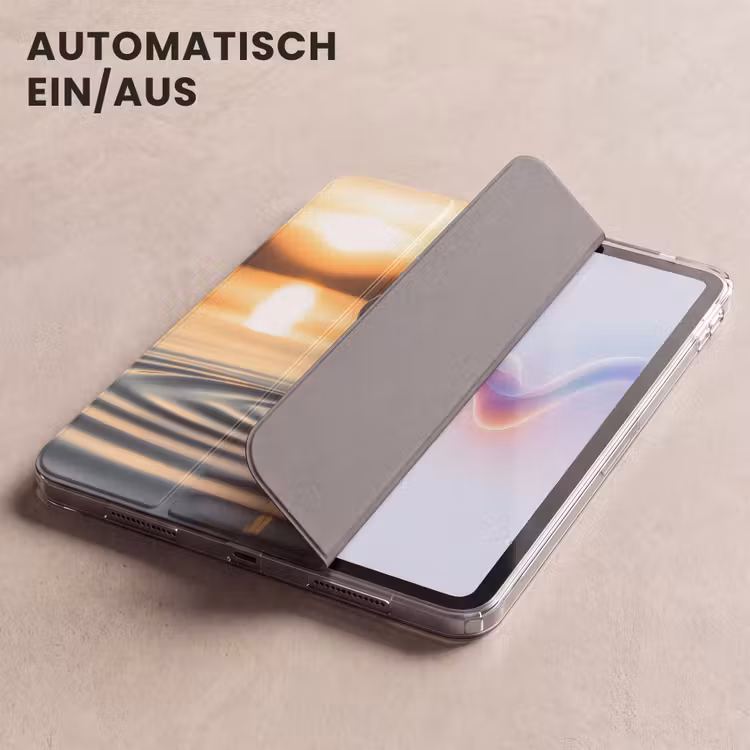 iPad-Hülle - Herz - Wasser - Sonnenuntergang - Natur - Zen — 5