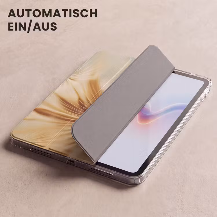 iPad-Hülle - Löwenzahn - Beige - Abstrakt - Modern - Natur — 5