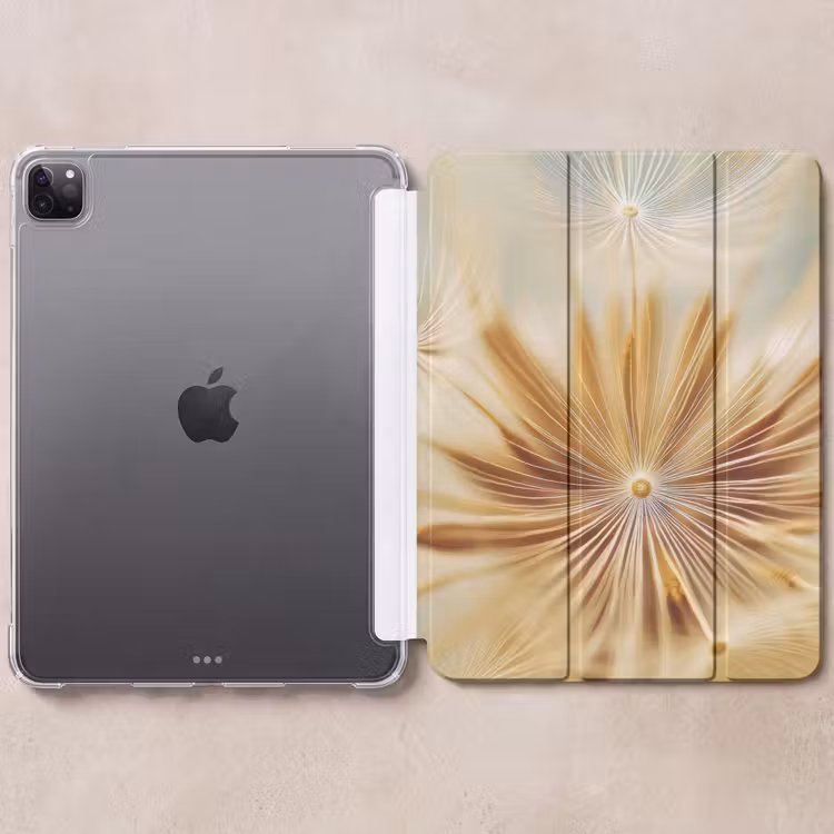 iPad-Hülle - Löwenzahn - Beige - Abstrakt - Modern - Natur — 6