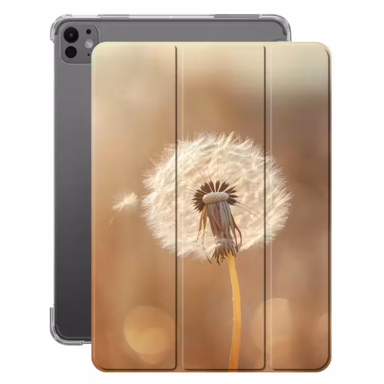 iPad-Hülle - Löwenzahn - Beige - Natur - Blume — 1