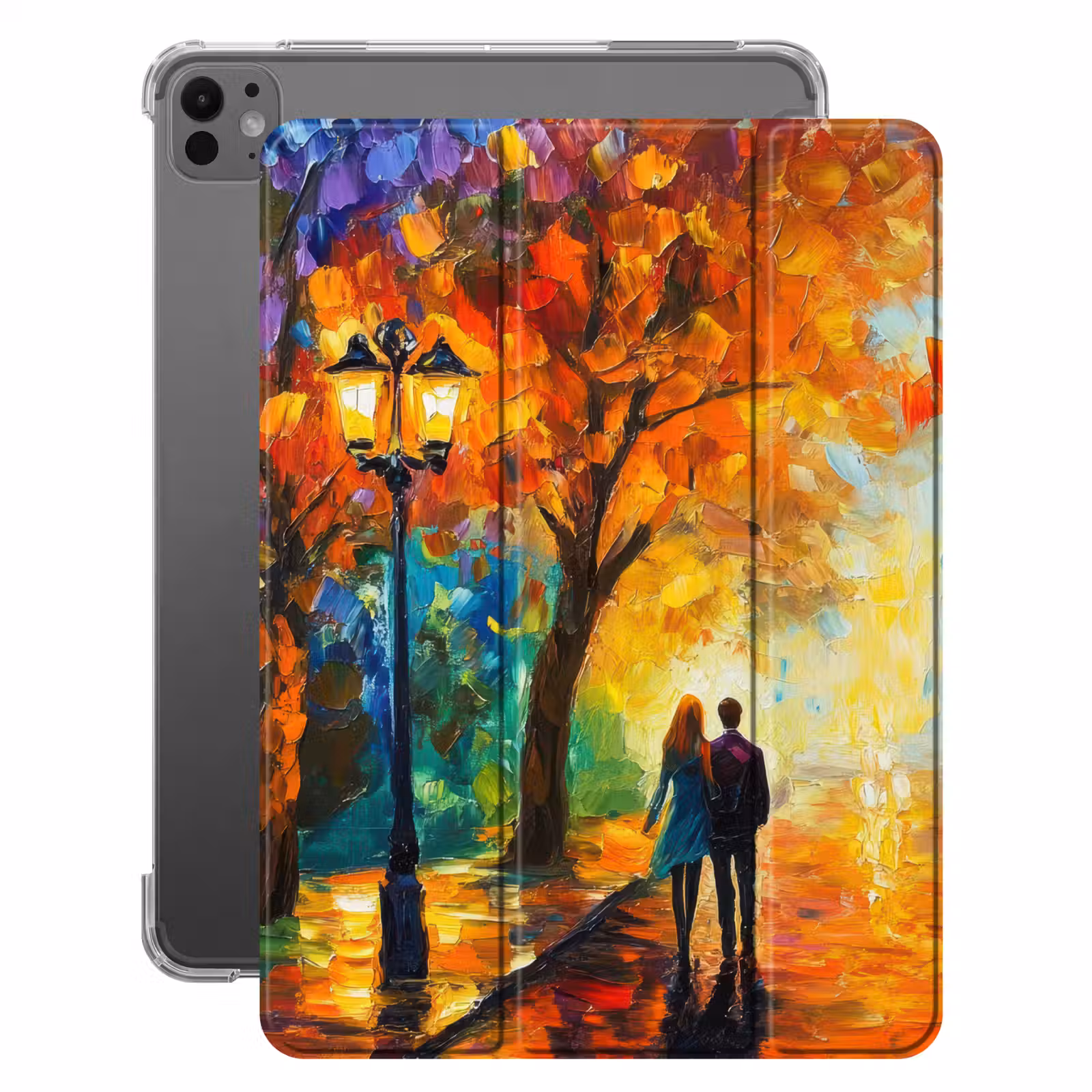 iPad-Hülle - Ehepaar - Liebe - Wald - Kunst — 1