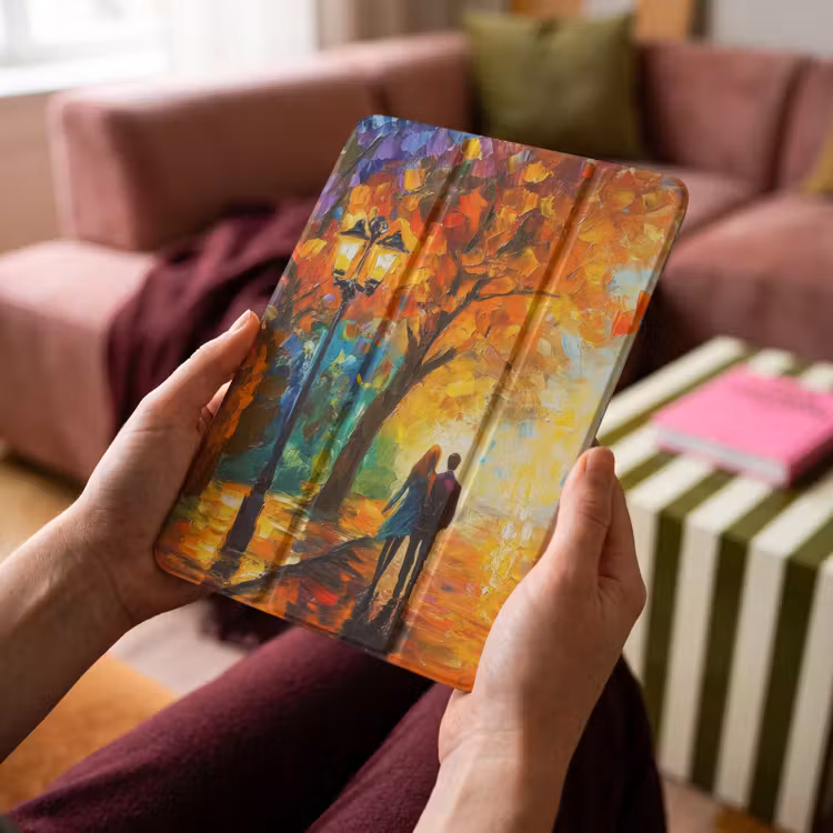 iPad-Hülle - Ehepaar - Liebe - Wald - Kunst — 4