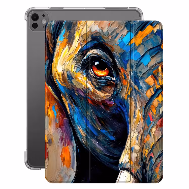 iPad-Hülle - Elefant - Kunst - Tiere — 1