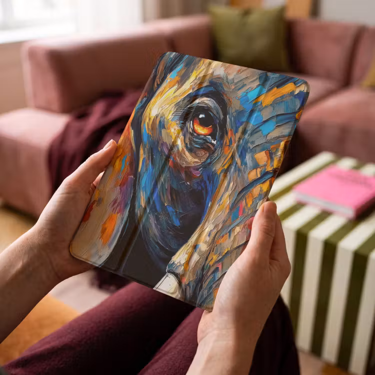 iPad-Hülle - Elefant - Kunst - Tiere — 4