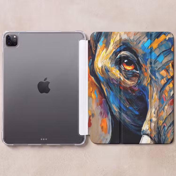iPad-Hülle - Elefant - Kunst - Tiere — 6