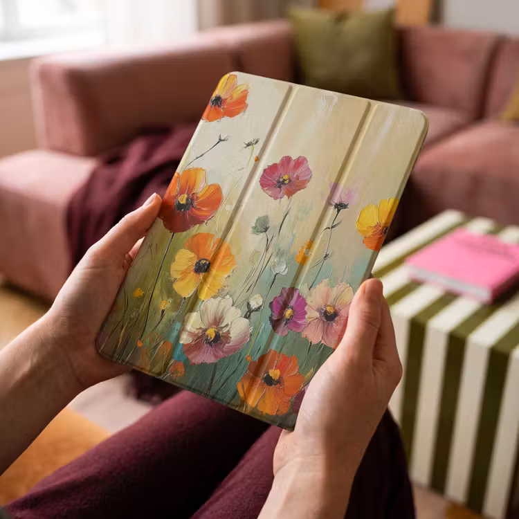 iPad-Hülle - Kunst - Blumen - Frühling - Natur — 4