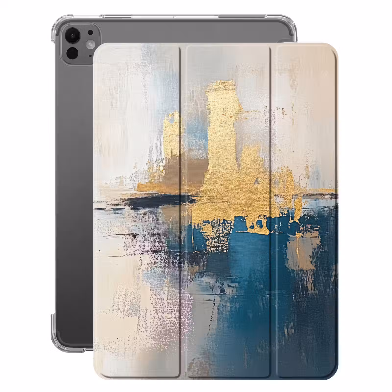 iPad-Hülle - Abstrakt - Kunst - Gold — 1