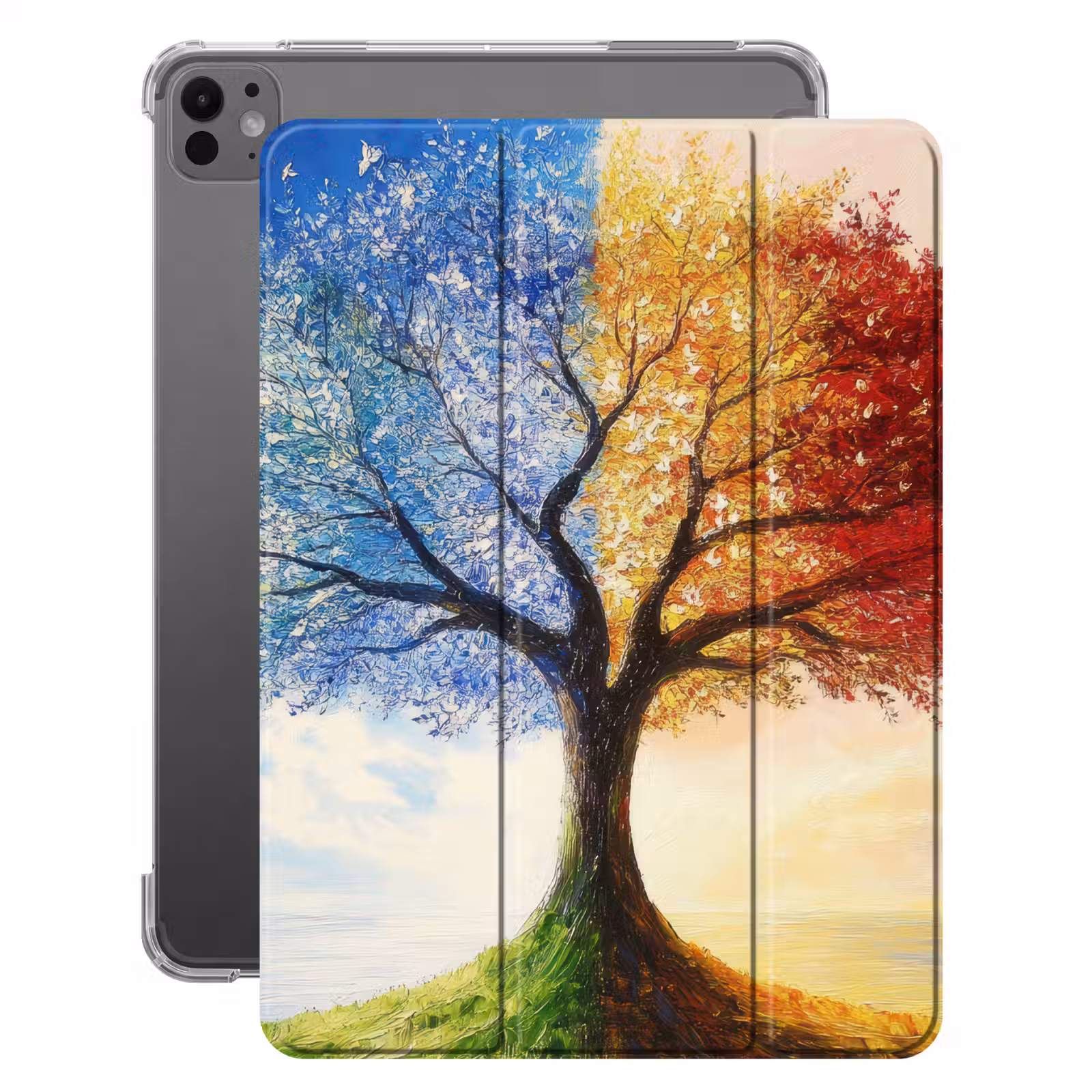 iPad-Hülle - Baum - Kunst - Jahreszeiten - Herbst — 1