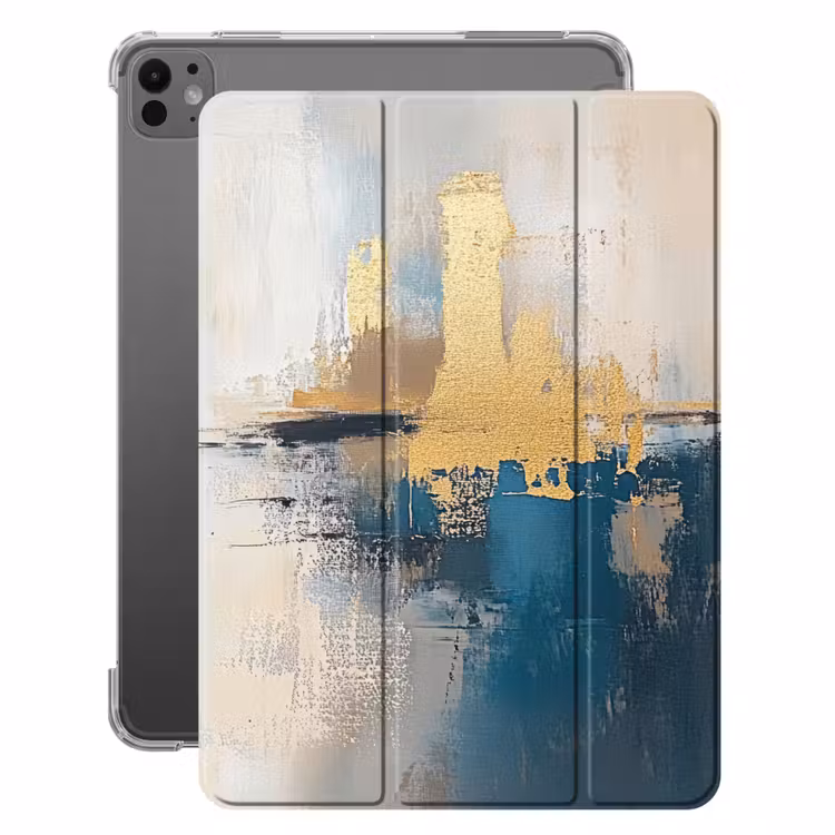 iPad-Hülle - Abstrakt - Kunst - Gold — 1
