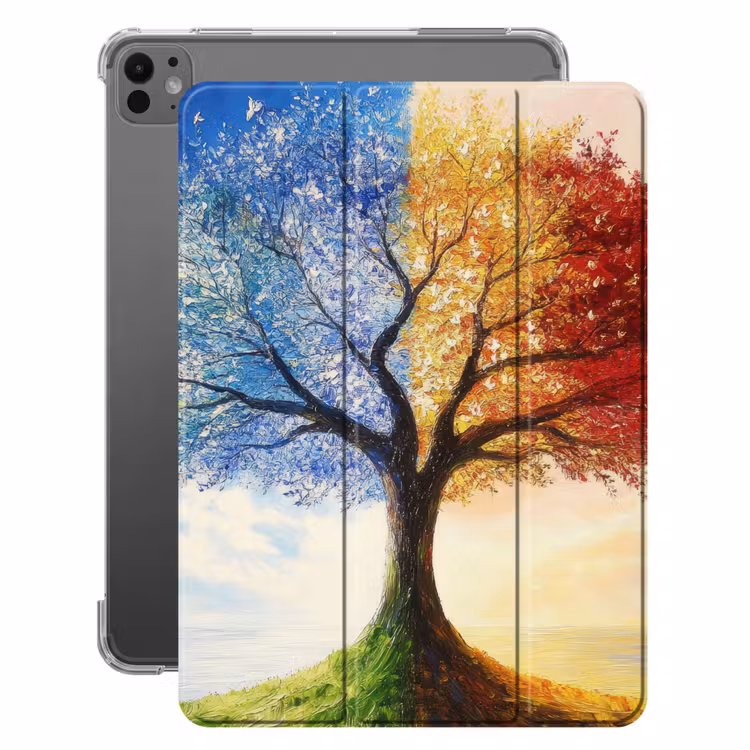 iPad-Hülle - Baum - Kunst - Jahreszeiten - Herbst — 1