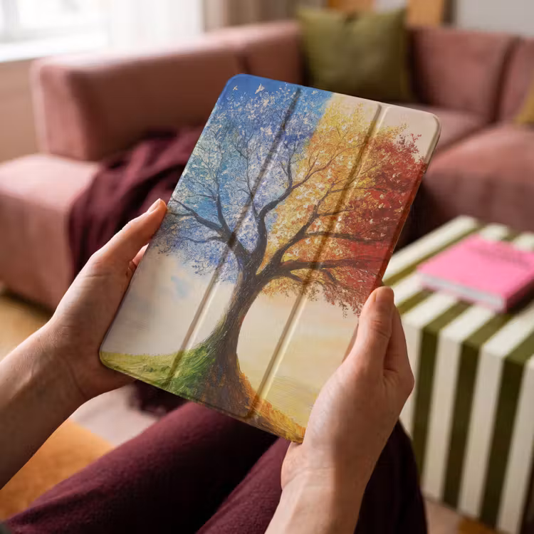 iPad-Hülle - Baum - Kunst - Jahreszeiten - Herbst — 4