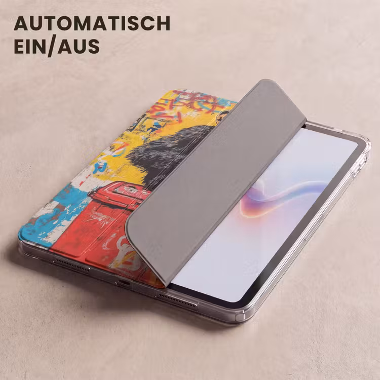 iPad-Hülle - Graffiti - Affe - Straßenkunst - Tiere — 5