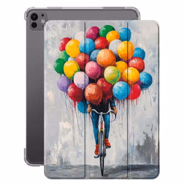 iPad-Hülle - Luftballons - Straßenkunst - Vintage — 1