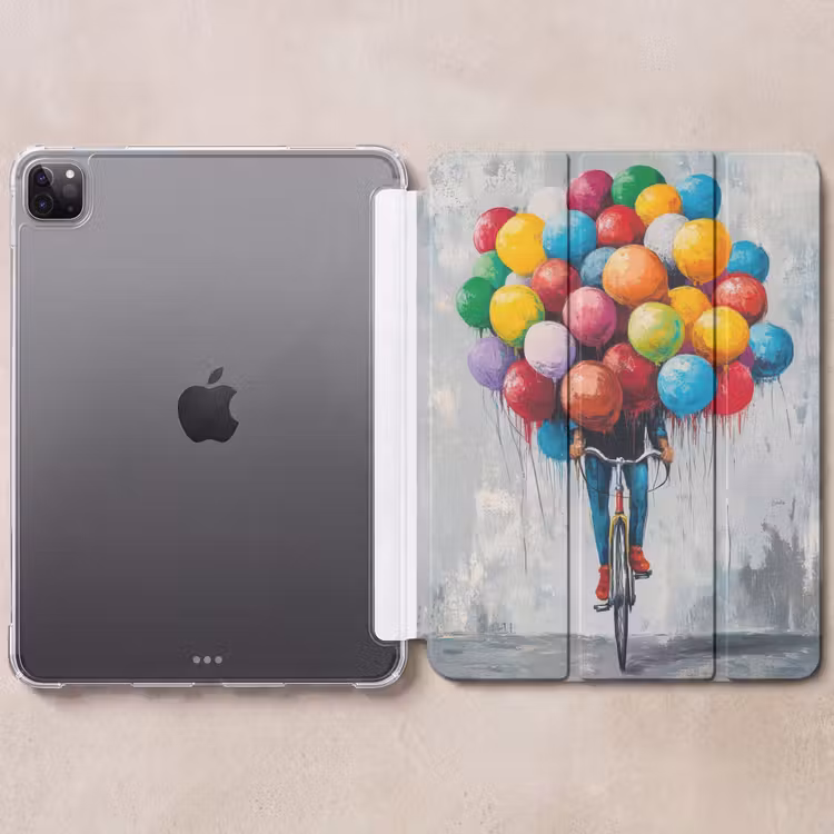 iPad-Hülle - Luftballons - Straßenkunst - Vintage — 6