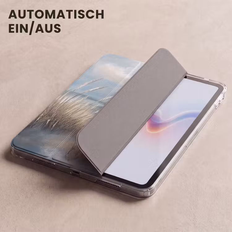 iPad-Hülle - Meer - Segelboot - Strand - Dünen - Vintage — 5