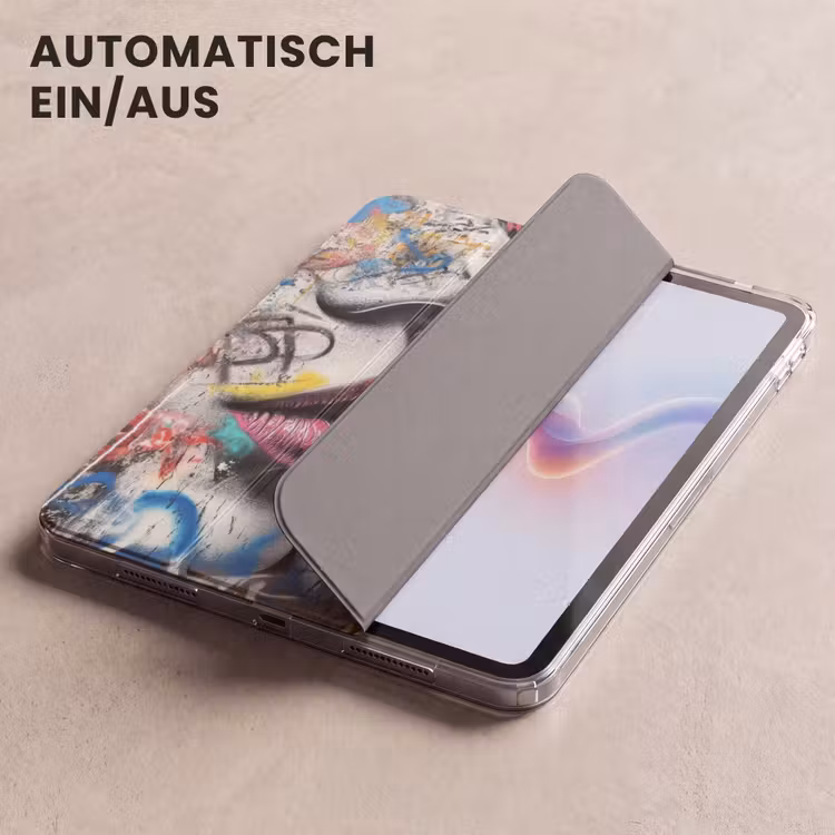 iPad-Hülle - Straßenkunst - Lippen - Kuss - Graffiti — 5