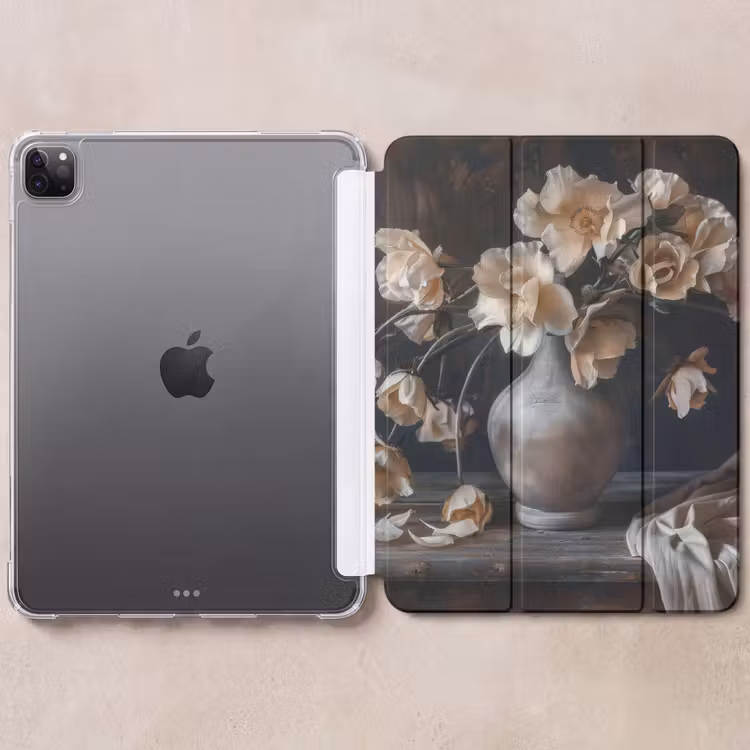 iPad-Hülle - Blumen - Vase - Kunst - Stilleben — 6