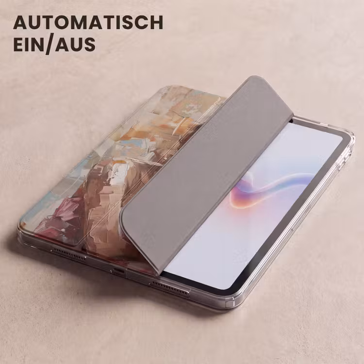 iPad-Hülle - Frau - Lackierung - Porträt - Modern — 5