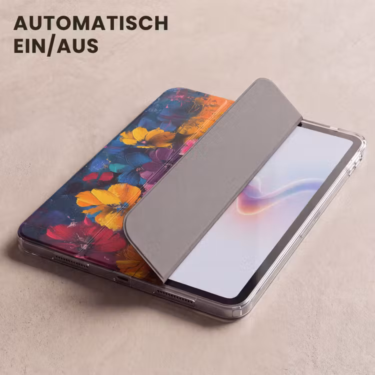 iPad-Hülle - Blumen - Bunt - Abstrakt - Modern — 5