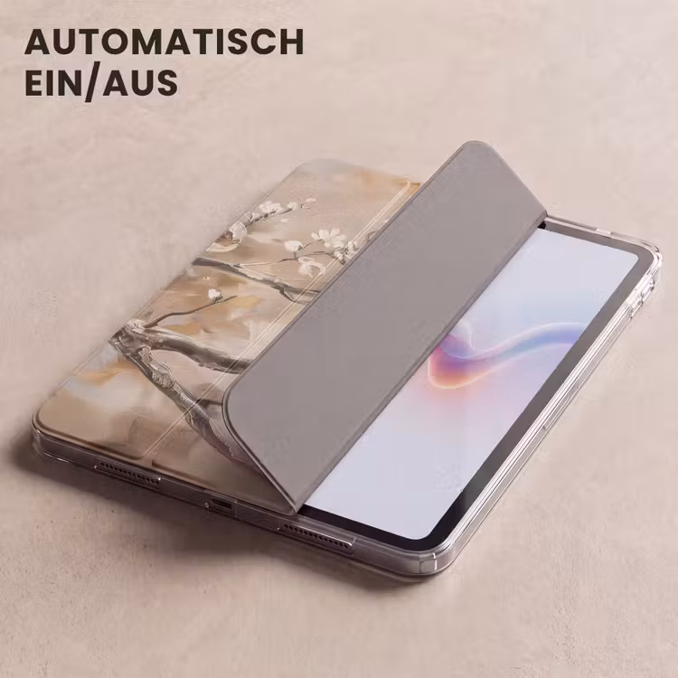 iPad-Hülle - Blumen - Natur - Weiß - Blüte - Abstrakt — 5